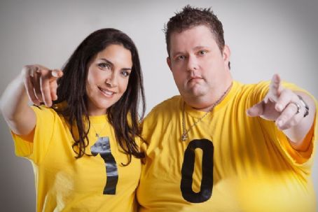 Ralphie May and Lahna Turner
