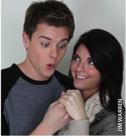 Chad Duell and Taylor Novack