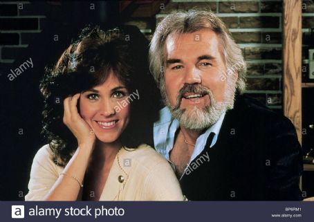 Erin Gray and Kenny Rogers