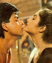 Shahrukh Khan and Divya Bharati