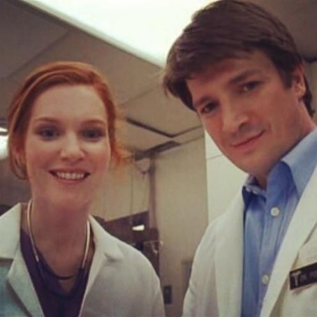 Nathan Fillion and Darby Stanchfield