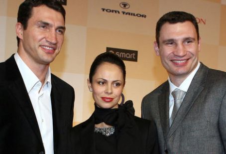 Vitalij Klitschko and Natalia Egorova