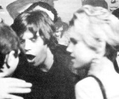 Edie Sedgwick and Mick Jagger