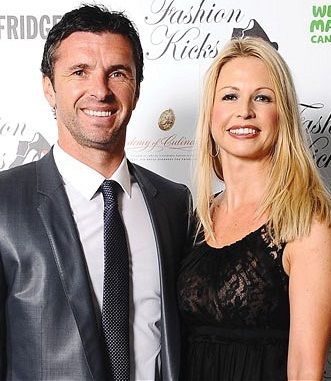 Gary Speed and Louise Speed