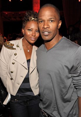 Eva Pigford and Jamie Foxx