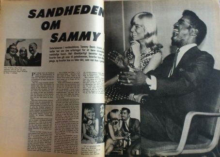 May Britt and Sammy Davis, Jr.
