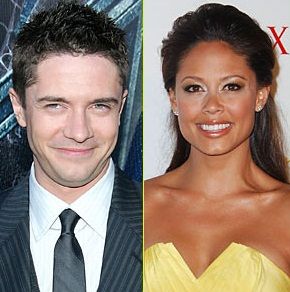 Topher Grace and Vanessa Minnillo