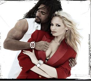 Adriana Karembeu and Christian Karembeu