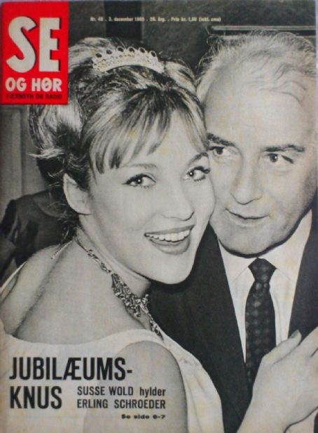 Susse Wold, Erling Schroeder, Se Og Hoer Magazine 03 December 1965 ...