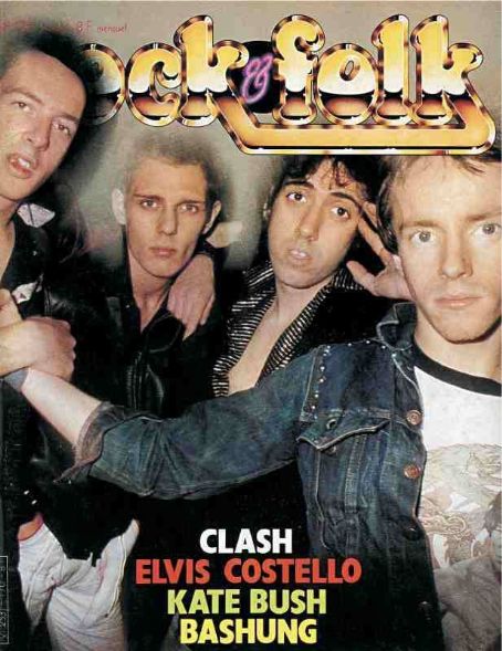 The Clash - Rock & Folk Magazine Cover [France] (March 1981)