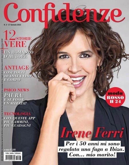 Irene Ferri - Confidenze Magazine Cover [Italy] (22 January 2023)
