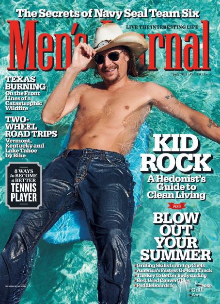 Kid Rock - Men's Journal Magazine Cover [United States] (July 2011)