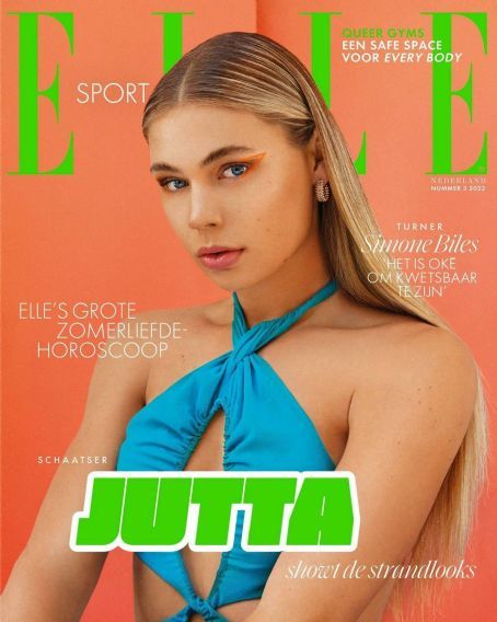 Jutta Leerdam - Elle Magazine Cover [Netherlands] (June 2022)