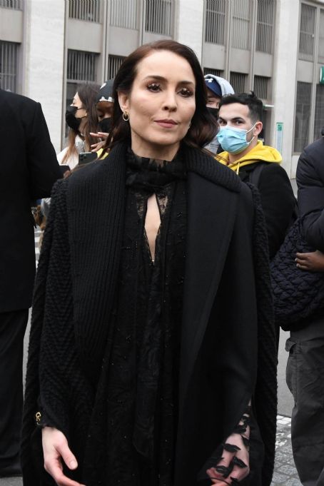 Noomi Rapace – Seen at Fendi Haute Couture Spring-Summer 2022 Show