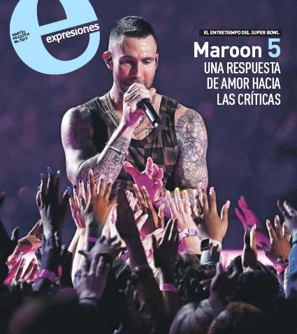 Maroon 5 - Expresiones Magazine Cover [Ecuador] (5 February 2019)
