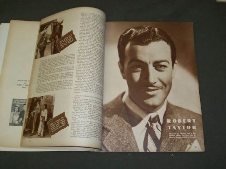 Robert Taylor - Screen Romances Magazine Pictorial [United States] (September 1940)