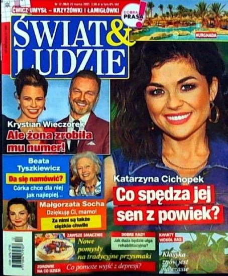 Katarzyna Cichopek, Swiat & Ludzie Magazine 23 March 2023 Cover Photo ...