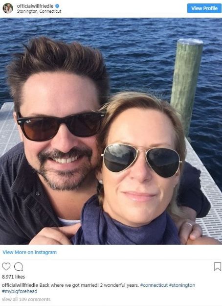 Will Friedle and Susan Martens