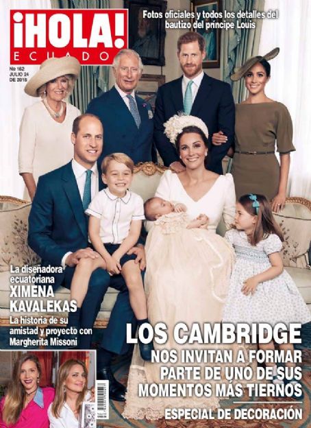 Meghan Markle - Hola! Magazine Cover [Ecuador] (24 July 2018)