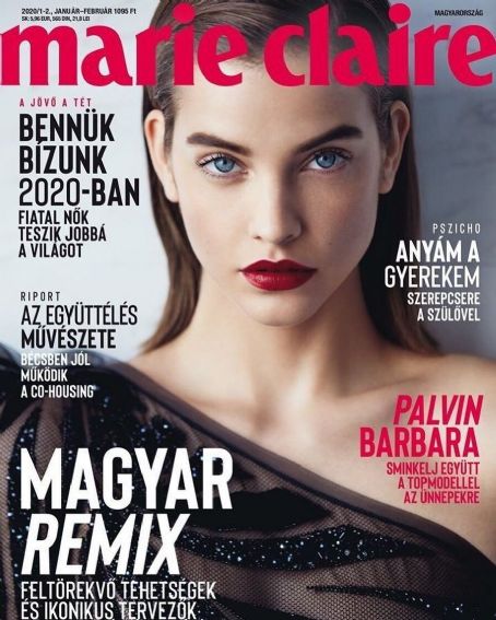 Barbara Palvin, Marie Claire Magazine February 2020 Cover Photo - Hungary