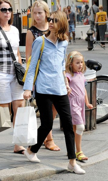 Sofia Coppola and Daughter Romy in NYC
