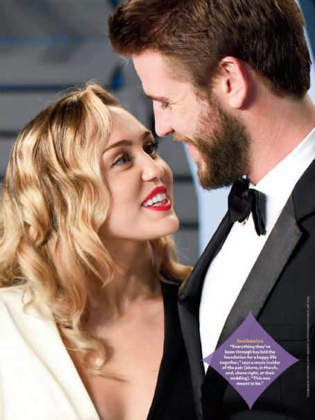 Miley Cyrus and Liam Hemsworth – People US Magazine (January 2019)