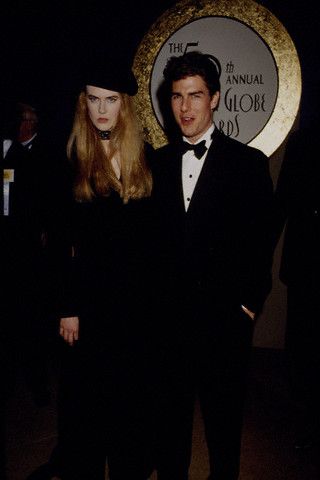 Nicole Kidman and Tom Cruise At The 50th Annual Golden Globe Awards (1993) - Arrivals