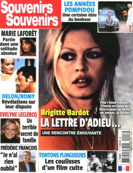 Brigitte Bardot Magazine Cover Photos - List of magazine covers ...