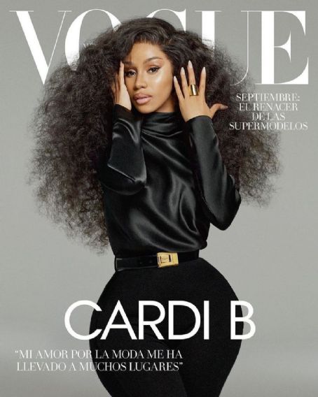 Cardi B, Vogue Magazine September 2023 Cover Photo - Mexico