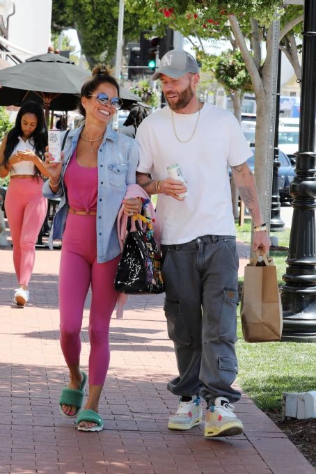 Brooke Burke – With Oliver Trevena steps out in Brentwood | Brooke