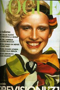 Donna Jordan Vogue Magazine Cover Italy November 1971