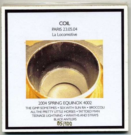 Live In Paris - Coil