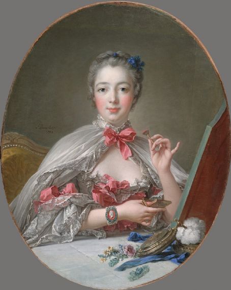 Pompadour at Her Toilette
