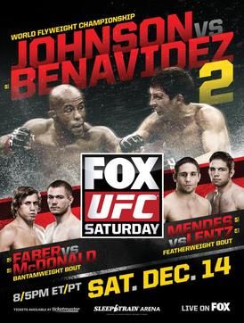 UFC on Fox: Johnson vs. Benavidez 2