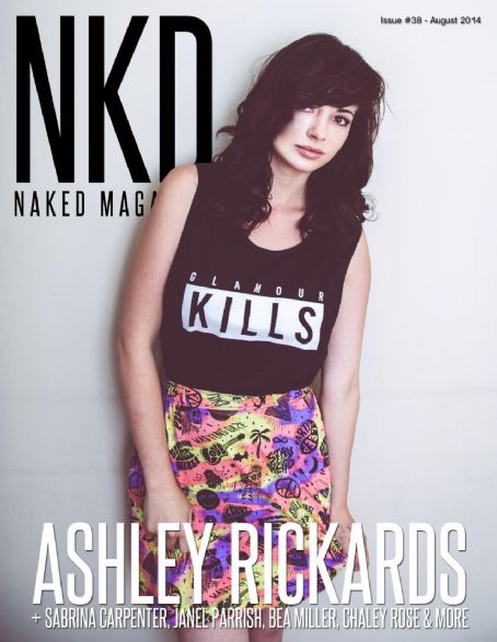 Ashley Rickards - NKD Magazine Cover [United States] (August 2014)