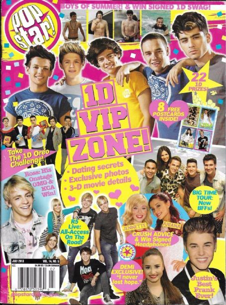 One Direction - Popstar! Magazine Cover [United States] (July 2013)