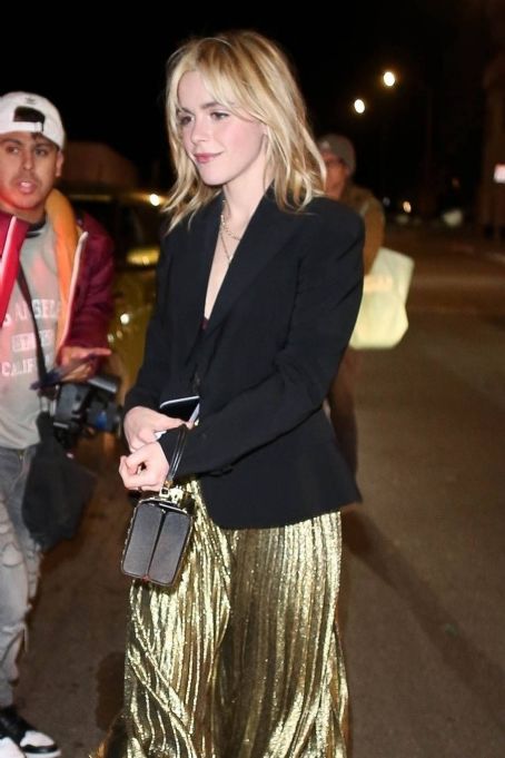 Kiernan Shipka – Attends Lori Harvey’s 26th birthday celebration in