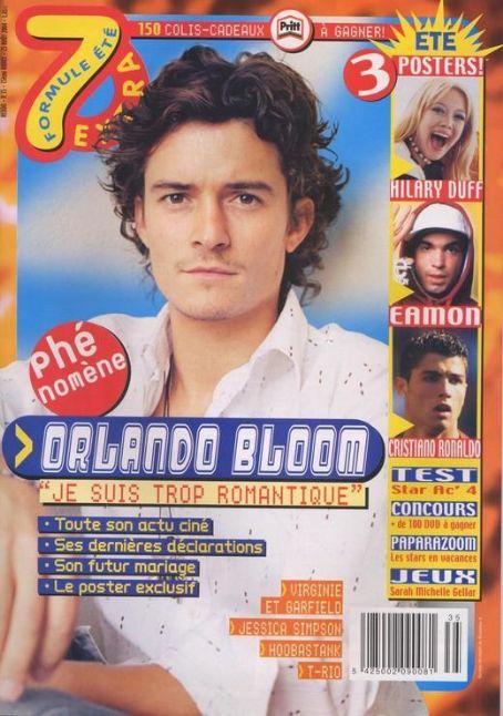 Orlando Bloom - 7 Extra Magazine Cover [Belgium] (25 August 2004)