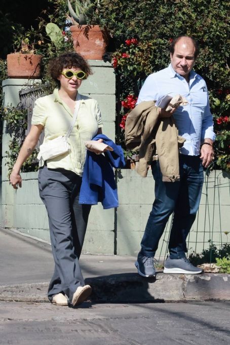 Alia Shawkat – With her father Tony at All Time restaurant in Los Angeles