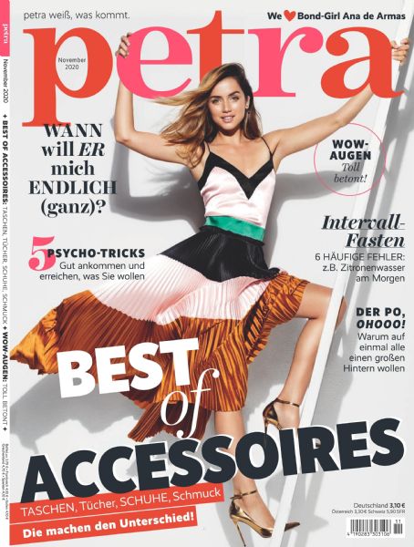 Ana de Armas - Petra Magazine Cover [Germany] (November 2020)