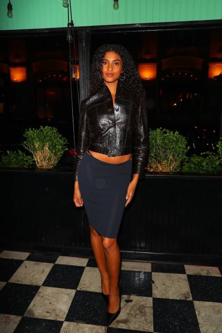 Imaan Hammam – Seen the Ritz Paris Frame party at The Nines in New York