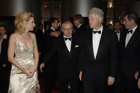 Maria Furtwängler and Bill Clinton