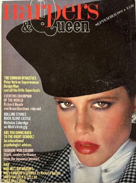 Patty Owen - Harpers & Queen Magazine Cover [United Kingdom] (September 1982)