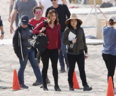 Katharine McPhee – On the set of ‘Scorpion’ in LA