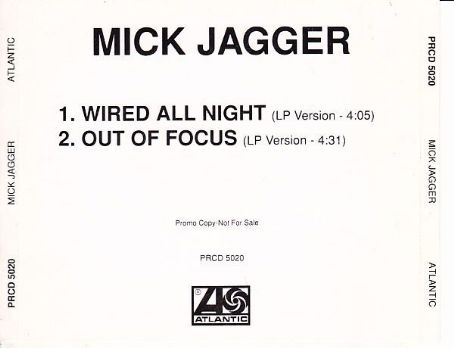 Wired All Night - Mick Jagger
