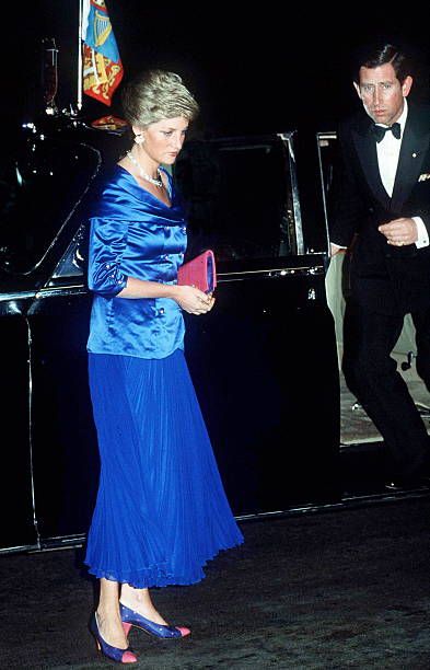 Princess Diana attends the Bicentennial Fashion Show at the Sydney ...