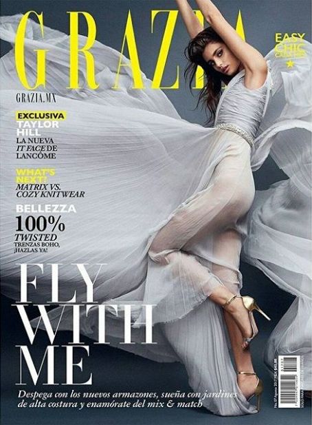 Taylor Hill, Grazia Magazine August 2017 Cover Photo - Mexico