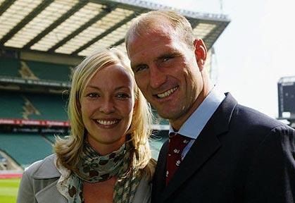 Lawrence Dallaglio and Alice Dallaglio