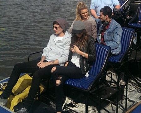 Louis Tomlinson and Eleanor Calder