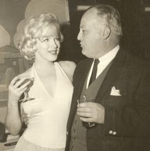 Marilyn Monroe and James Bacon